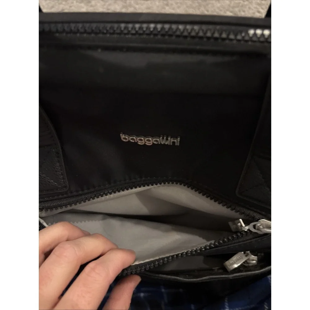 Baggallini Soho Backpack Women's Laptop Backpack Travel Bag Black Overnight
